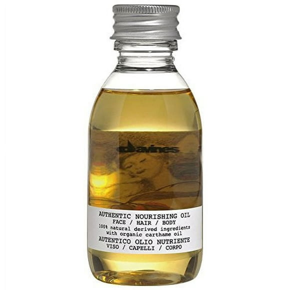Davines Authentic Nourishing Oil for Face Hair & Body, 4.73 Ounce