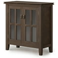 thumbnail image 6 of Simpli Home Artisan SOLID WOOD 30" Wide Contemporary Low Storage Cabinet in Farmhouse Brown, 6 of 12