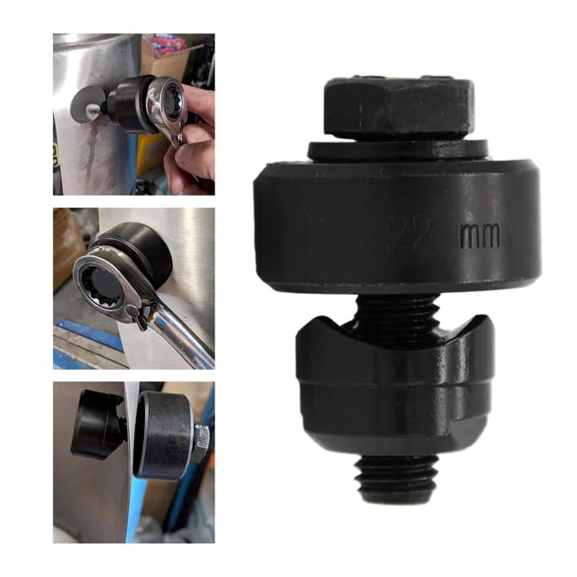 Perforadora de chapa metálica, herramienta perforadora de precisión, Manual duradero y resistente 22mm Cola Perforadora de troqueles