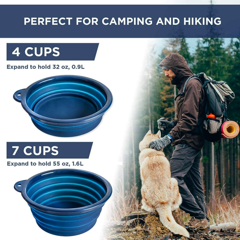 Extra large collapsible dog bowl sale