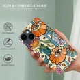 thumbnail image 3 of Aesthetic Retro 70S Phone Case for iPhone 13 Pro, Trippy Hippie Mushrooms and Flower with Eyes Phone Case Compatible with iPhone 13 Pro for Girls, Boys, Women, Men, Unique Fashion, 3 of 4