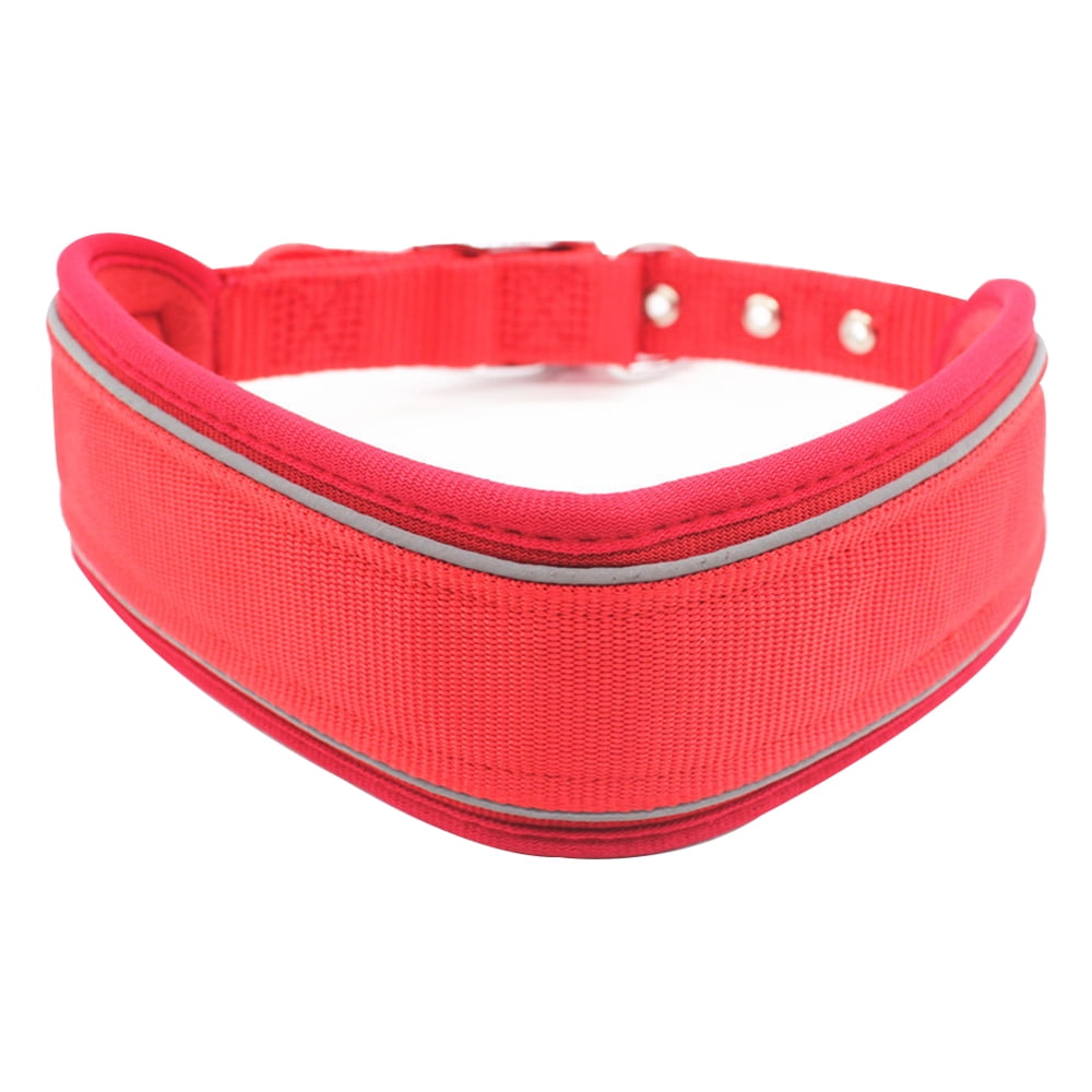 Heavy Duty Dog Collar 2 Inches Wide Reflective Dog Collar Adjustable