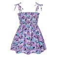 thumbnail image 1 of 90cm Vestido de algodón puro de verano para niña, vestido fino a la moda para niños #3, 1 of 2