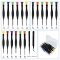 thumbnail image 2 of EIMELI  20pcs Screwdriver Set Small Magnetic Screwdriver Set with Y-shape Hexagonal Pentagonal Flathead Phillips Slotted, 2 of 8