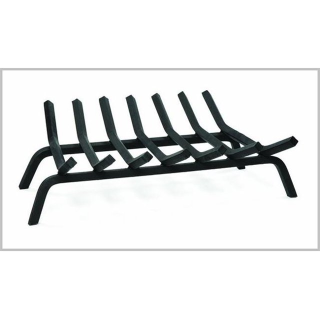 Vestal Manufacturing Co. 16-069 3/4 Inch Bar Stock 6 Bar Welded Steel Grate 27 Inch Front X 23 Inch Back X 15 Inch Deep X 7.5 Inch High