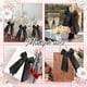 thumbnail image 5 of Decoración De Cinta De Poliéster Cintas Decorativas Con Nudo De Mariposa De 20x12cm En Nailon Y Licra Negra Para Envolver Regalos Navideños Y Decorar Candelabros Rkxzt, 5 of 8
