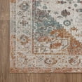 thumbnail image 5 of Ox Bay Blake 7'9" x 9'9" Beige/Blue Medallion Durable Performance Indoor/Outdoor Area Rug, 5 of 8