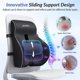 thumbnail image 3 of Almohada Apoyo Lumbar ZIKEE WO2561 Ergonomica Ajustable Espuma Viscoelastica, 3 of 5