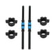 thumbnail image 4 of Juego de barra de mancuernas de 40 cm con empuñadura de campana, ideal para gimnasio en casa (2 barras de mancuernas + 4 tuercas), 4 of 5
