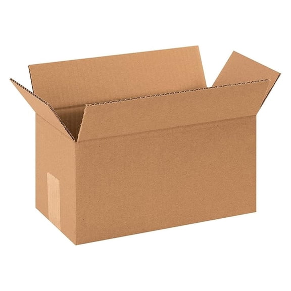 Shipping Boxes 12x6x6 Inch - 25 Pack Corrugated Cardboard Boxes for Mailing, Packaging, Moving & Storage - Strong 200#/32 ECT Boxes