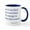 White/Navy Inside, variant on CafePress - Winston Churchill Quote Mug - 11 oz Ceramic Mug - Novelty Coffee Tea Cup