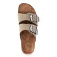 thumbnail image 3 of Time and Tru Women's Footbed Slide Sandals, Wide-Width Available, 3 of 5