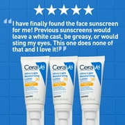 CeraVe Sunscreen Ultra-Light Moisturizing Face Lotion SPF 30 for Normal to Oily Skin, 1.75 fl oz