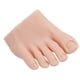 thumbnail image 5 of Modelo de pie para entrenamiento de uñas BuyWeekMX práctica de tatuaje pie falso SILICONA Color de piel medio, 5 of 9