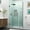 Matte Black, variant on SDR960EZ-SS-4026-10 Belmore GS 39.25-40.25 x 72 in. Frameless Hinged Shower Door with Glass Shelves in Stainless Steel