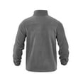 thumbnail image 2 of Alivor Men's Fleece Lined Woolen Zippered Long-Sleeved Padded Collar Winter Pullover S-3XL, 2 of 6