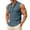 1 Navy, variant on SROBPTY Mens Tank Tops Solid Crew Neck Sleeveless Linen Relaxed Shirts