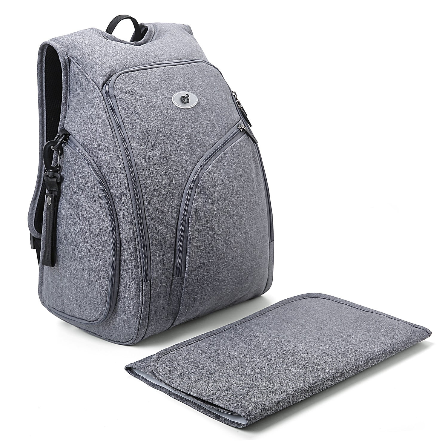 Mommore Mochila para pa ales 360 apertura completa gris Coolebra