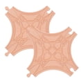 thumbnail image 1 of 2 vías de tren de madera: accesorios de expansión para vías de cambio de dirección para juego de trenes de juguete - Para interacción familiar y diversión., 1 of 6