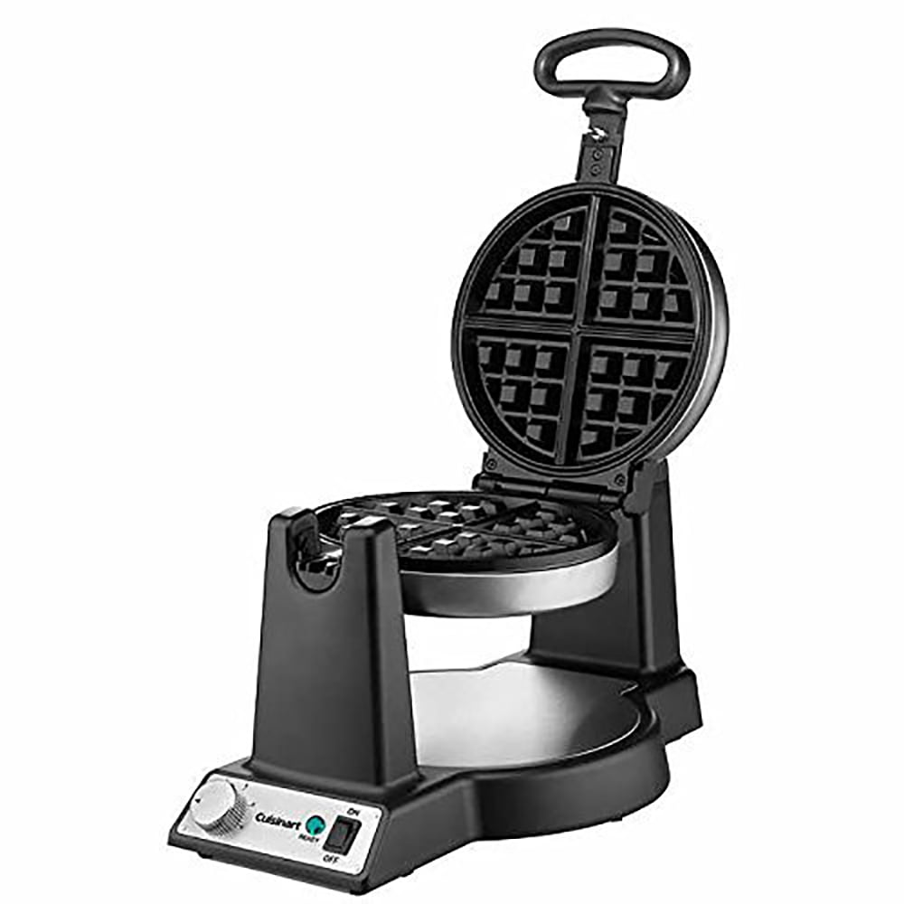 Cuisinart Innovative Round Rotary Flip Home Belgian Waffle Maker, 7