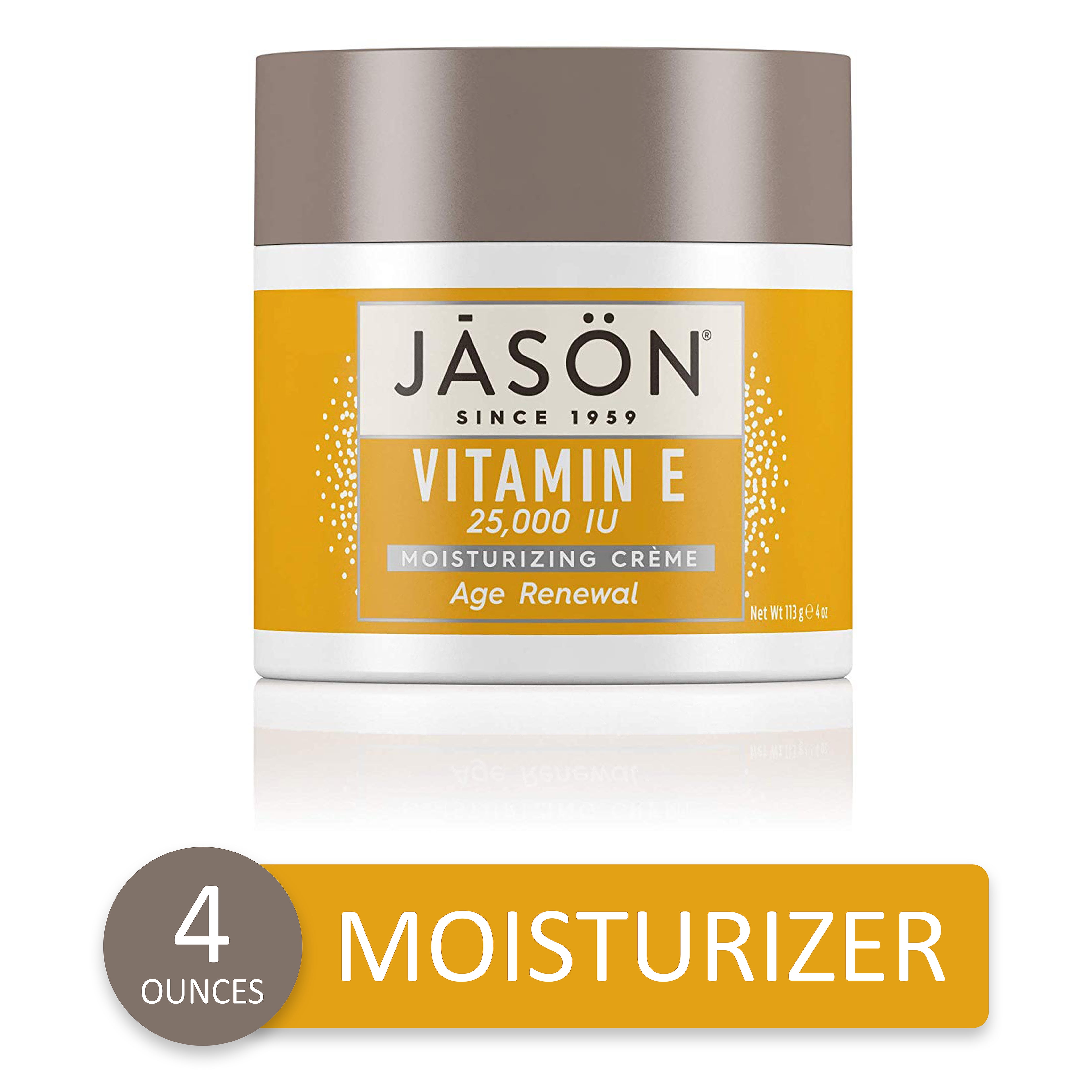 Jason Vitamin E 25,000 IU Age Renewal Moisturizing Creme, 4 oz