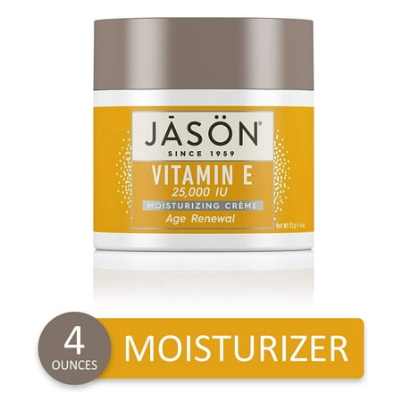 Jason Moisturizing Creme Age Renewal Vitamin E, 4.0 OZ