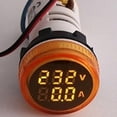 thumbnail image 1 of Lefu Digital Ammeter Voltmeter Voltage Current Meter AC 50-500V 0-100A LED Round, 1 of 9