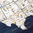 thumbnail image 3 of Elephant Stock Beautiful Places Push Pin Usa Map Wall Art - Map Canvas Art - 36" x 24", 3 of 8