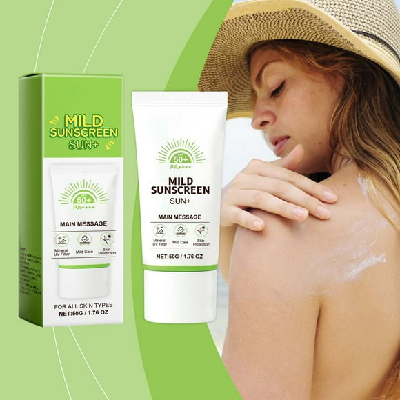 Bagmrteho Gentle Sunscreen Long Lasting Refreshing And Moisturizing Skin Against Nose And Scar Wax 8oz Sheer Cover Banana Lotion Cool Face Stuff for Girls Illuminating Moisturizer Japanese Moisturizer