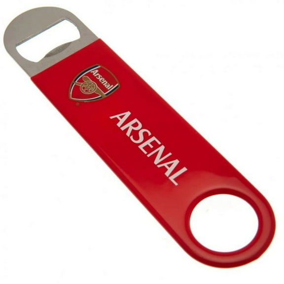 Arsenal FC Crest Stainless Steel Magnetic Bottle Opener