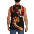 thumbnail image 4 of Berserk Men's Tank Top Lightweight Summer Sleeveless Tee Shirt Muscle Tank Tops Workout T-Shirts Casual Athletic Undershirts, 4 of 7
