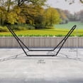 thumbnail image 3 of Outsunny 9ft Hammock Stand Adjustable Height, 550 lbs Capacity, Black, 3 of 10