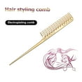 thumbnail image 3 of Peine Pelo Plástico para Peluquero Peluquería Cepillo Corte Herramienta Estilismo Cuidado Del, 3 of 9