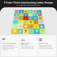 thumbnail image 2 of BalanceFrom 36-Pack 12”x12” Interlocking Puzzle Play Mat, 0.4” Thick, Alphabet & Numbers, 2 of 11