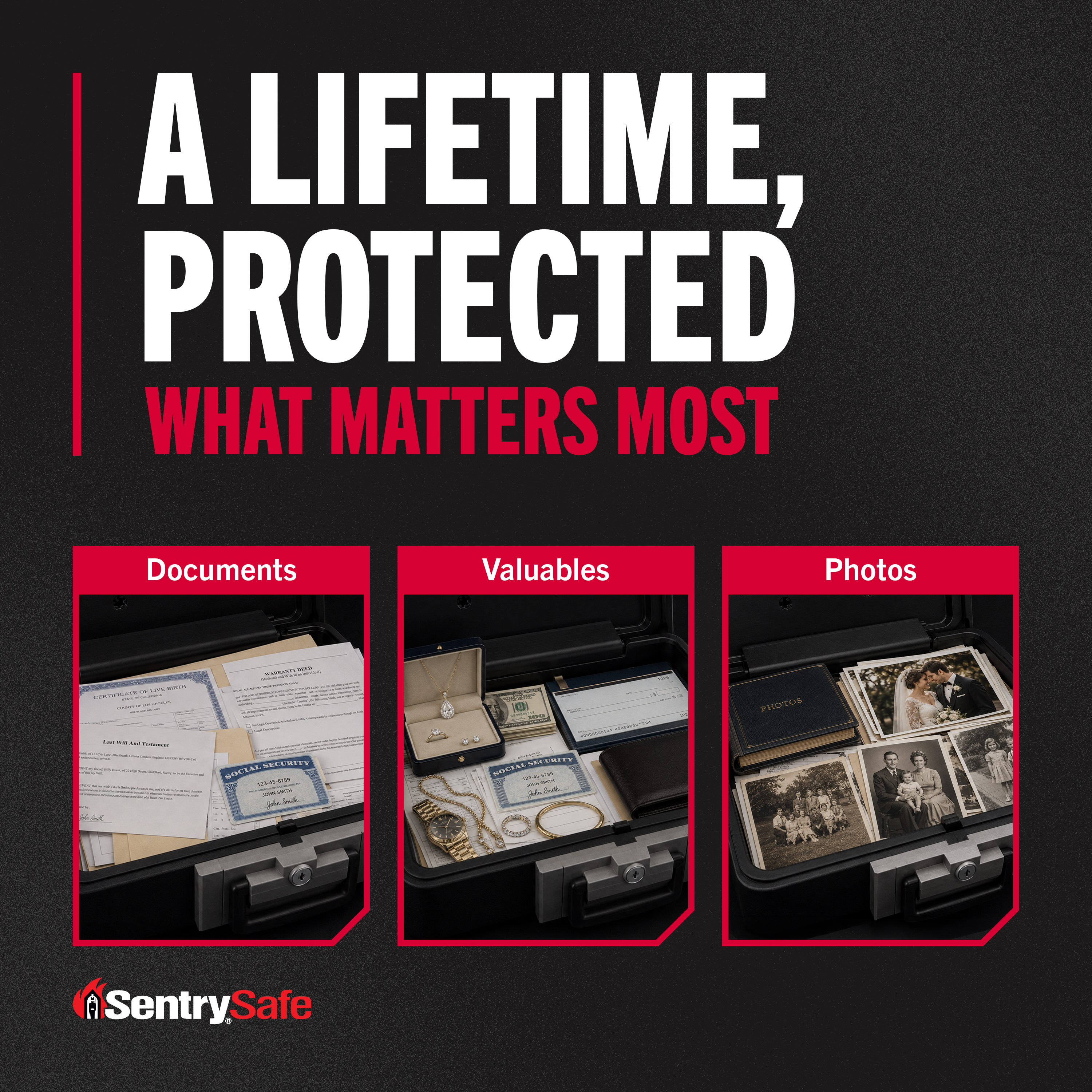SentrySafe 1160 Fire-Resistant Chest Safe photo 6