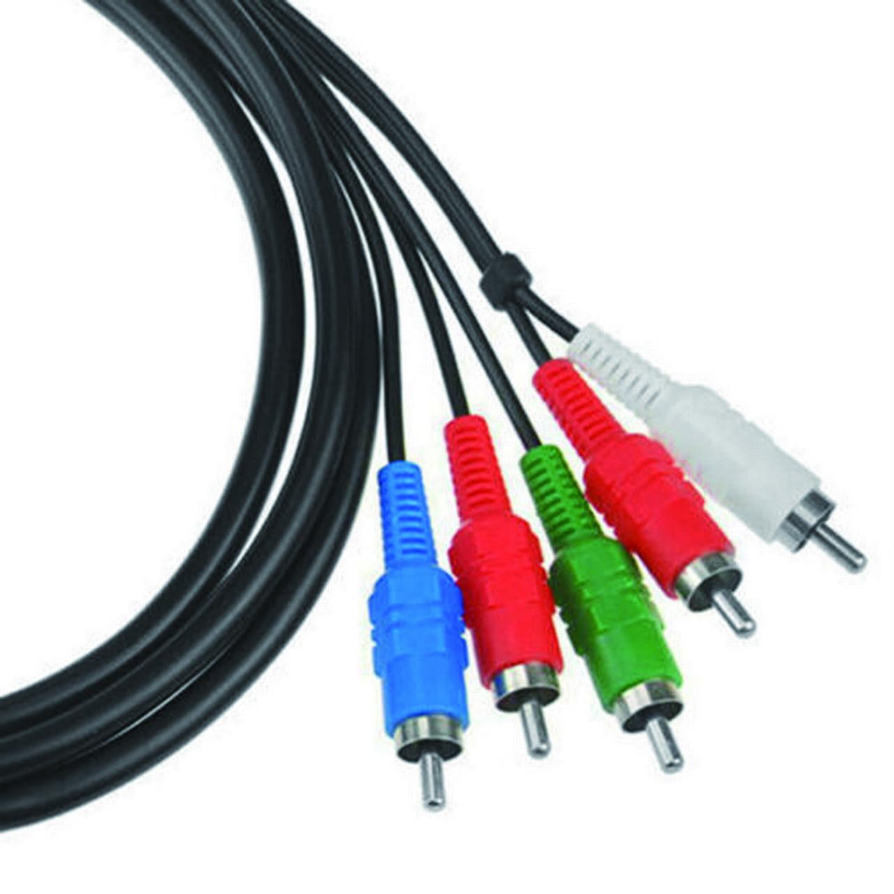 1080p HD Component AV Cable For Original Xbox – 1.7m, Black, Games We Played