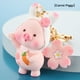 thumbnail image 2 of Llavero de Anillo Qarigey Animal de Dibujos Animados PVC, 2 of 6