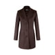 thumbnail image 1 of Abrigo de lana delgada André Badi chocolate 30 01-0007, 1 of 4