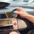 thumbnail image 4 of YiJuHui 1pcs Car Cleaning Brush with Soft Bristles, Round Head Design for Wheel Hub & Interior Detailing, Multi-Purpose Auto Brush for Vents, Grilles, and Crevices, 4 of 6
