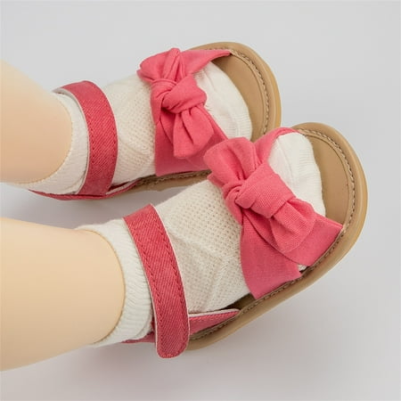 

Infant Sandals Girls Sandals Kids Fashionable Girls Sandals Baby Boy Sandals Kids Sandals Girls Soft Boy Sandals Baby Flat Sandals Hot Pink 13