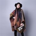 thumbnail image 3 of Guardurnaity Ponchos cálidos de invierno a la moda para mujer Accesorios de disfraces Caqui Guardurnaity AP007115-03, 3 of 6