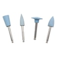 thumbnail image 1 of 1 juego de kit de pulido dental, cabezal de pulido de caucho de silicona, cabezal de pulido para máquina dobladora, juego de brocas de pulido lento, materiales dentales, azul, 1 of 8
