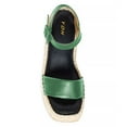 thumbnail image 3 of YDN Women Casual Buckle Strap Espadrilles Sandals Platform Wedge High Heels Open Toe Shoes Dating Party Daily Size 7 Green, 3 of 5