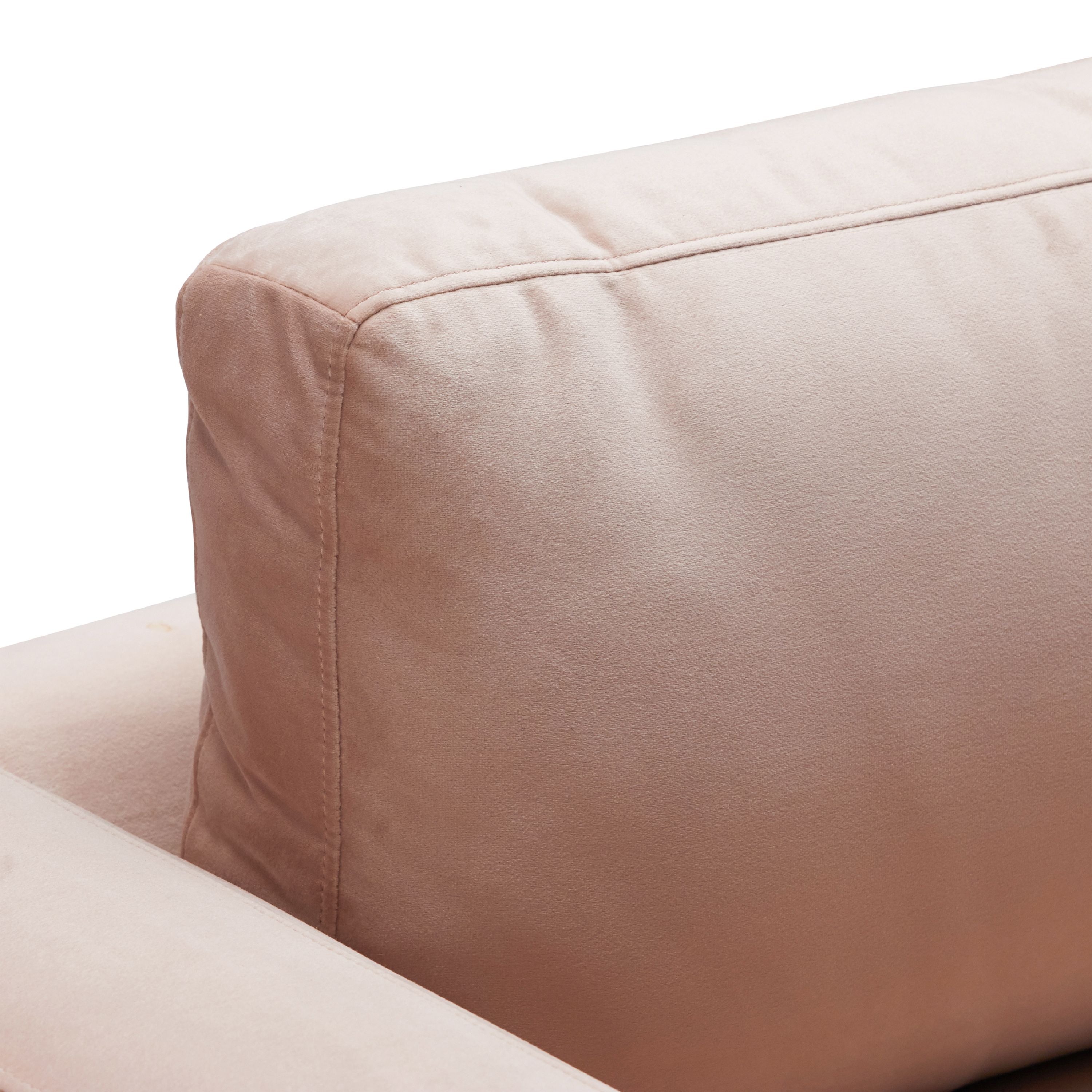 Drew Barrymore Flower Home Sofa, Pink Velvet - image 3 of 17
