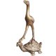 thumbnail image 1 of Decorative Turtle Decor For Party Scenes And Shopping Mall Showcases In Gold With Sturdy Brass Material In 6.60X4.00X3.00CM With 1Pack, 1 of 4