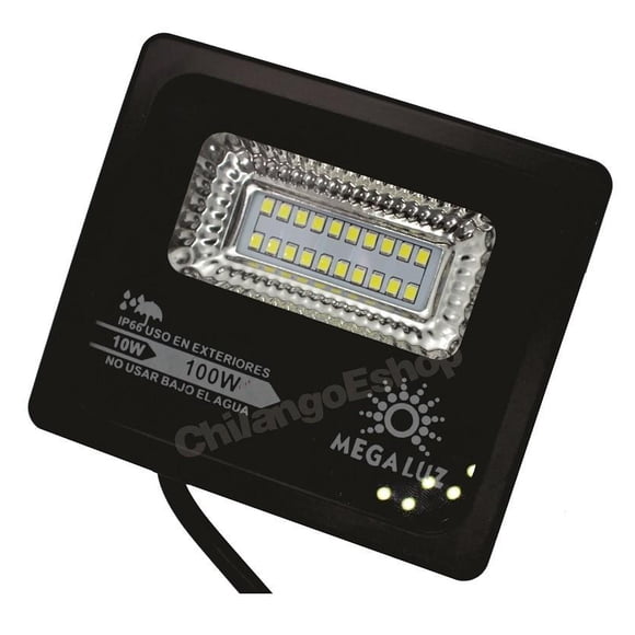 Reflector FLAT Led 10w Blanco Interiores / Exteriores