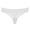White, variant on Rohuuque Invisibles Thongs for Women No Show Thong Low Rise Breathable Underwear Invisible Comfort Invisibles Panties Beige