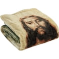 thumbnail image 2 of Décor&More Jesus Christ Religious 50" x 70" Oversized Super Soft Microplush Throw Blanket, 2 of 7