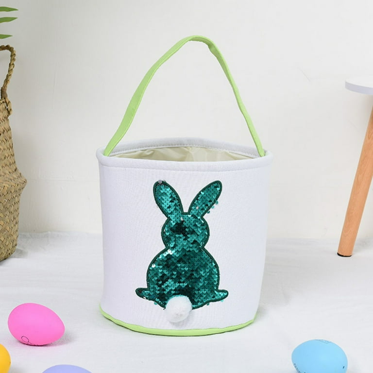 Personalized Easter Basket for Kids Easter Bunny Basket Bags for