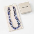 thumbnail image 4 of GHSDFBB Boho Layered Shell Beaded Necklaces Handmade Colored Bead Short Necklace Holiday Style Costume Jewelry for Women, 4 of 5
